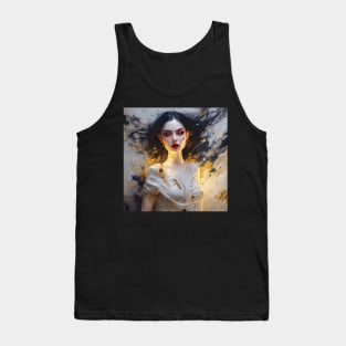 women's paintings Surrealism art watercoler Tank Top